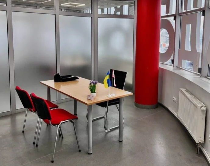 Кабінет юристів та адвокатів офісу Центру Правової Допомоги у Києві на вул. Митрополита Андрея Шептицького, 4А